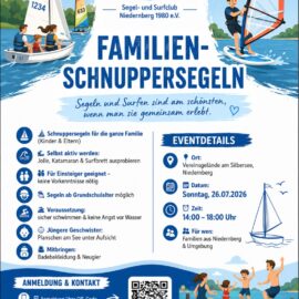 Familien-Schnuppersegeln beim SCN Familien-Schnuppersegeln beim SCN